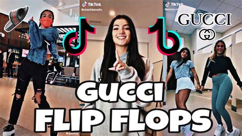 gucci flep flops meme|gucci flip flops tiktok song.